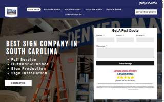Carolina Signs and Wonders - A Columbia SC Sign Company website