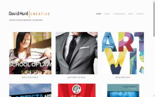David Hunt Creative website