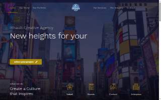 iXhault Creative Agency website