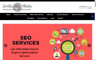 Sevilla Local Media SEO Digital Marketing website