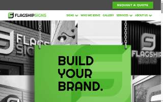 Flagship Signs website
