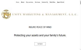 Unity Marketing and Managment Group LLC website