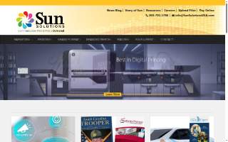 Sun Solutions website
