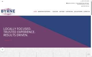 Byrne Media website