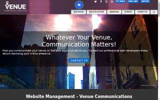 Venue Communications, Inc. website