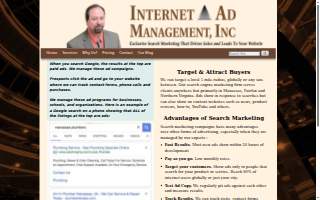 Internet Ad Management Inc. website