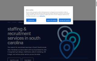 Randstad of West Columbia website