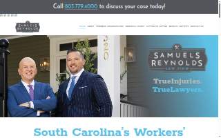 Samuels Reynolds Law Firm website