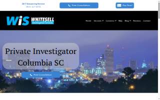 Whitesell Investigative Services of Columbia website