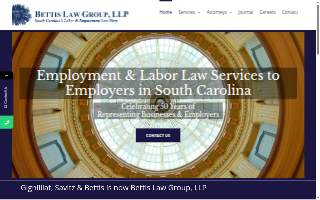 Bettis Law Group, LLP website