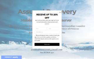 Assured Recovery Process Service & Mobile Notary. website