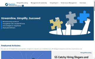 Human Resource website