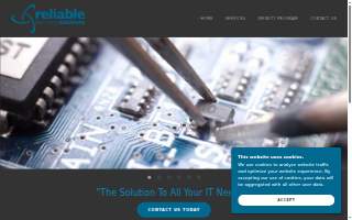 Reliable Technology Solutions website
