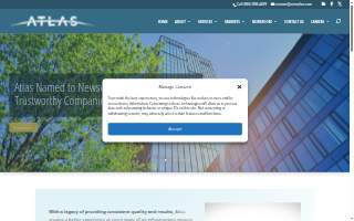 Atlas Technical Consultants of Columbia website