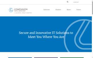 Companion Data Services website