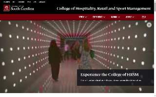College of Hospitality, Retail and Sport Management website