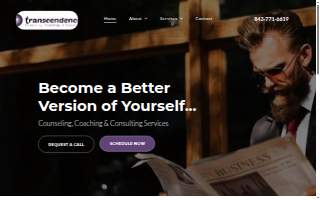 Transcendence Inc website