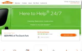 SERVPRO of The Dutch Fork website