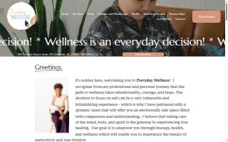Everyday Wellness website