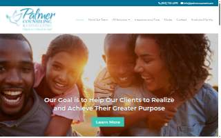 Palmer Counseling and Consulting website