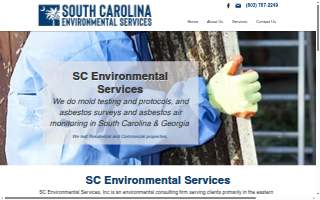South Carolina Environmental Services website
