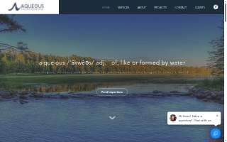 Aqueous Environmental, LLC website