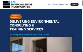 ABS Environmental Inc. website