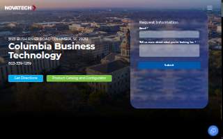 Novatech website