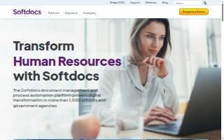 Softdocs, Inc. website