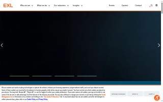 EXL Service website
