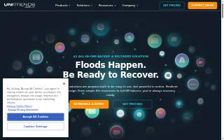 Unitrends, A Kaseya Company website