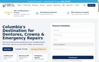 Complete Dental Care website
