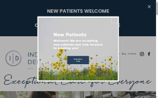 Indigo Dentistry website