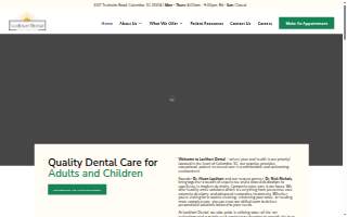 Lockhart Dental website