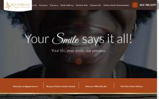WildeWood Aesthetic Dentistry website