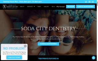 Soda City Dentistry website