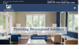 River Oaks Advanced Dentistry website