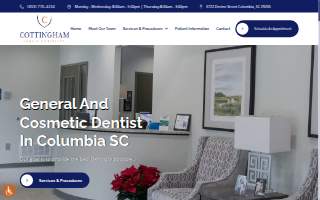 Cottingham Family Dentistry website