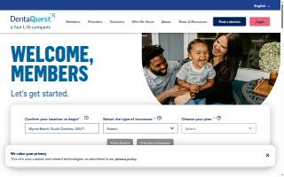 Dentaquest website