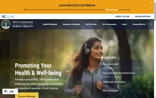 SC Department of Public Health: Vital Records website