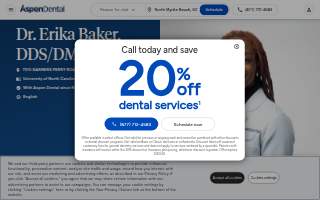 Erika Baker, DDS, DMD website