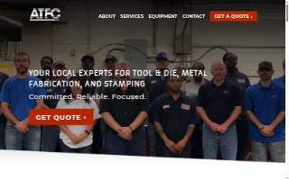 ATFC - Atlantic Tooling & Fabricating website