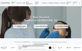 Dentist at Saluda Pointe website