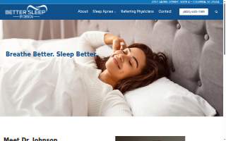 Better Sleep By Design, LLC website