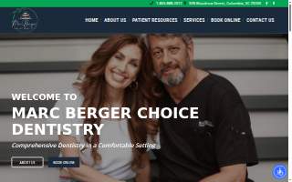 Marc Berger Choice Dentistry website