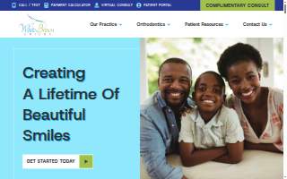 White Brown Smiles - East Columbia website