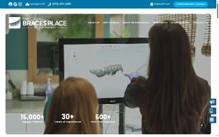 The Braces Place of Lexington website