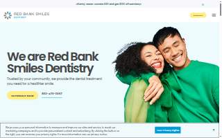 Red Bank Smiles Dentistry website
