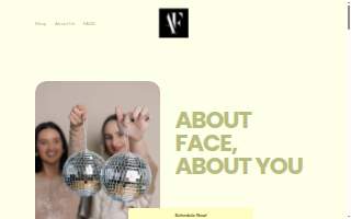 About Face Wellness & Medical Spa website