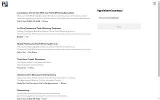 The Studio Professional Teeth Whitening, LLC website